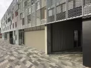 Fasádní stínění z tahokovu Frederiksberg, Dánsko