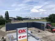 Opláštění vodíkové stanice