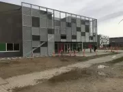 Fasádní stínění z tahokovu Frederiksberg, Dánsko